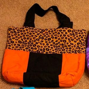 Handmade Animal print Fabric tote | Cheetah | Leopard